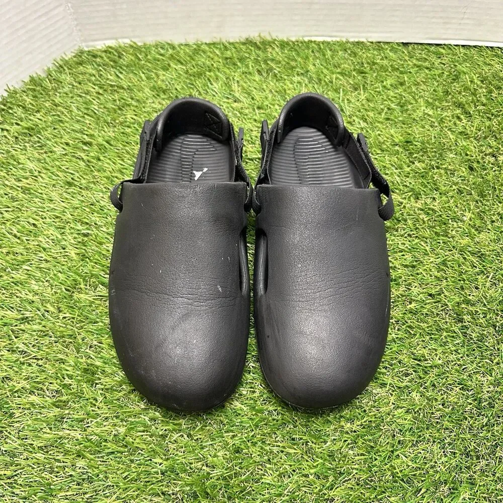 Nike Calm Slip On Mules Mens Size 7 Black Used FD5130-001